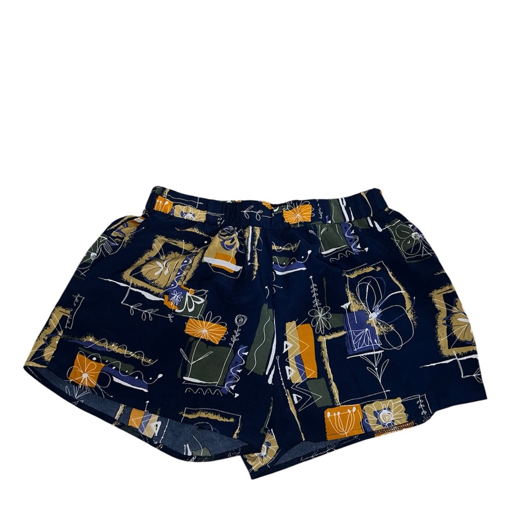 Stylish Women's Patterned Shorts Shein Shorts Womens Size L Floral Geometric